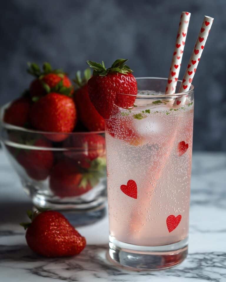 Strawberry Basil Spritzer Recipe