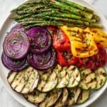 Grilled Summer Veggies with Homemade Chimichurri Sauce Recipe