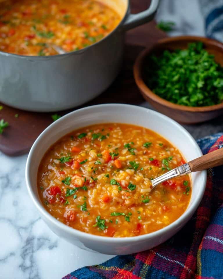 Red Lentil Corn Chowder with Coconut Milk and Spicy Jalapeño Recipe