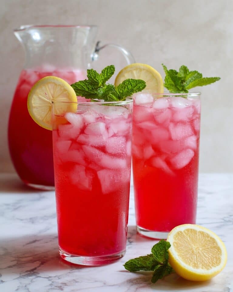 Strawberry Mint Lemonade Recipe