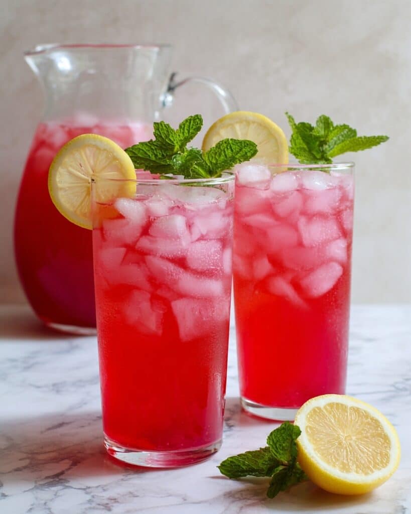 Strawberry Mint Lemonade Recipe
