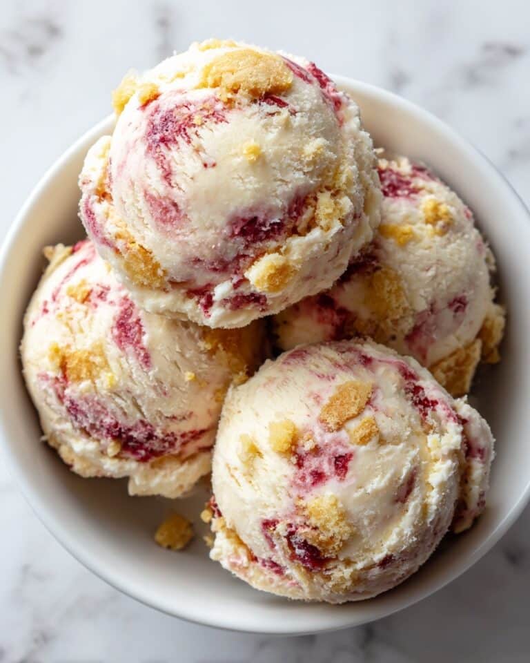 Strawberry Cheesecake Ice Cream Recipe