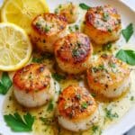 Pan Seared Scallops with Garlic Butter and Lemon Recipe