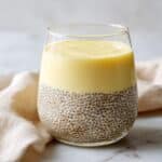 Lemon Vanilla Chia Pudding with Lemon Curd Layer Recipe