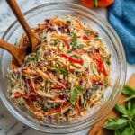Spring Roll Salad with Spicy Ginger Dressing Recipe