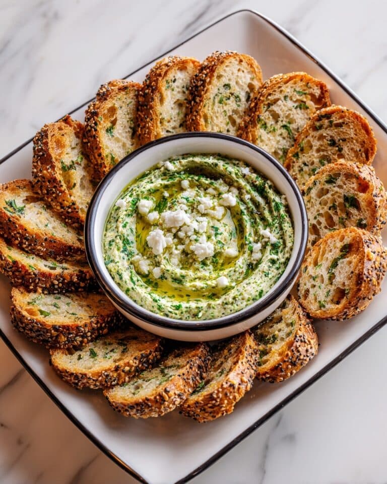 Green Goddess Feta Dip Recipe