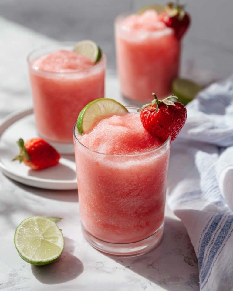 Nonalcoholic Strawberry Margarita Recipe