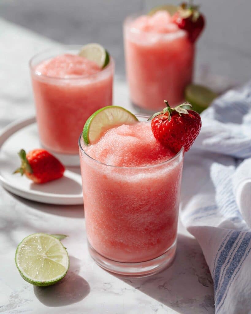 Nonalcoholic Strawberry Margarita Recipe