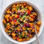 Roasted Sweet Potato Black Bean Salad Recipe