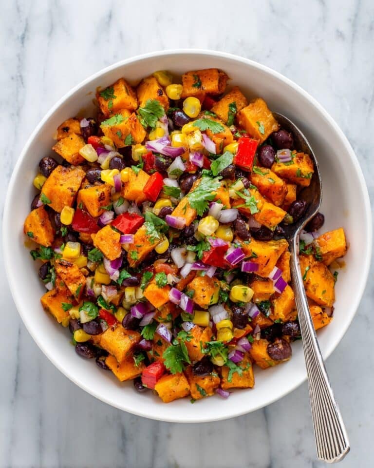 Roasted Sweet Potato Black Bean Salad Recipe