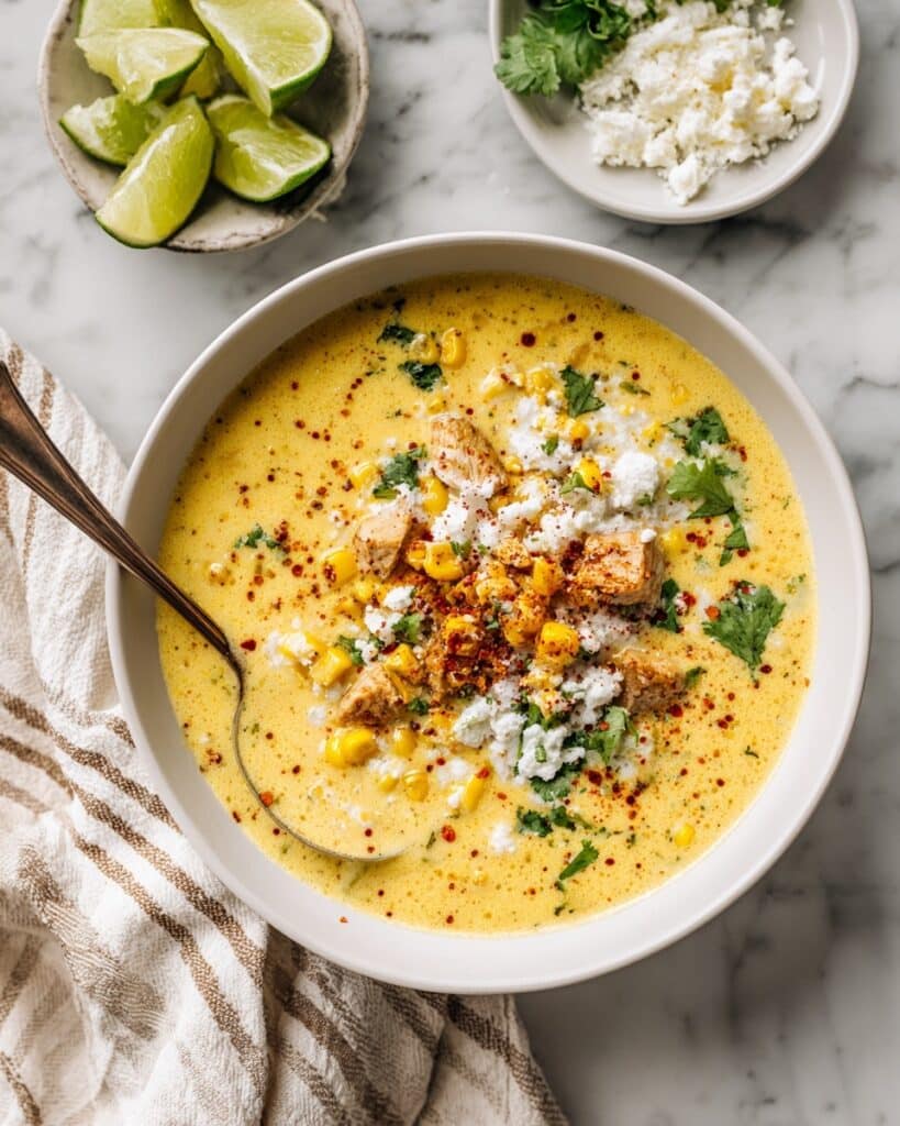 Mexican Street Corn Soup Recipe