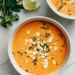 Spicy Sweet Potato, Vegetable, and Rice Soup Recipe