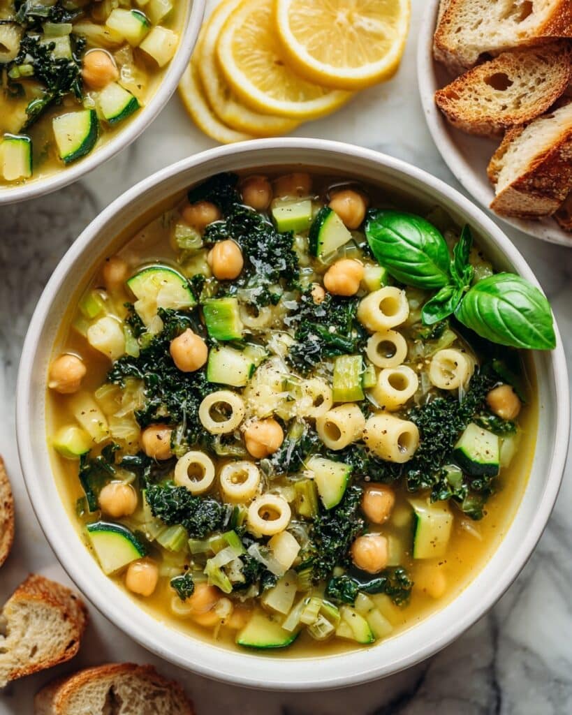 Spring Minestrone Soup Recipe