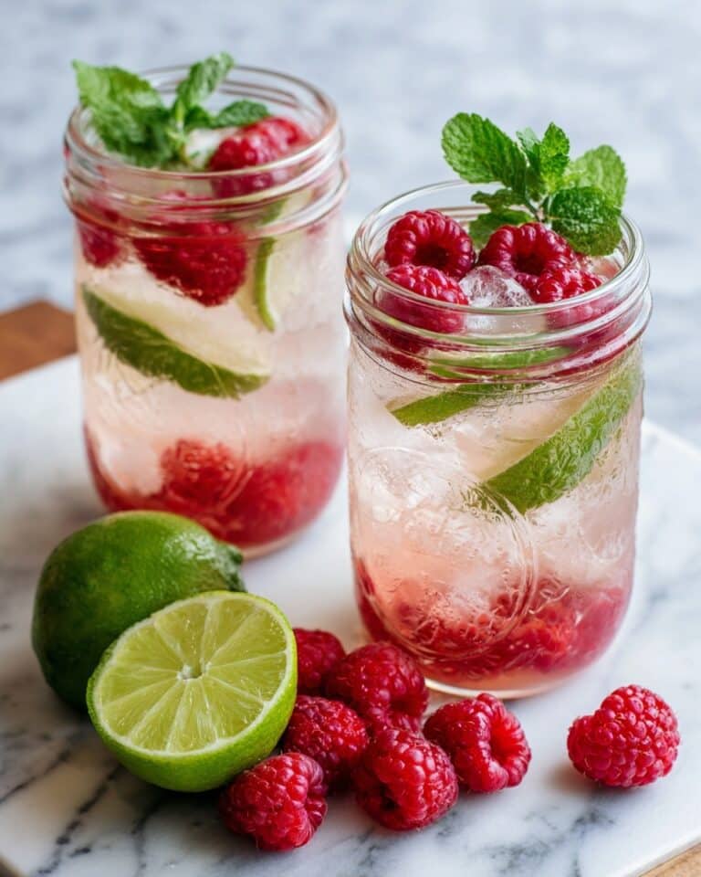 Raspberry Mojito Cocktail Recipe
