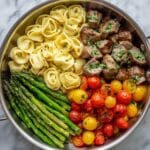 Pesto Chicken Tortellini and Veggies Recipe