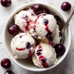 Homemade Cherry Garcia Ice Cream Recipe