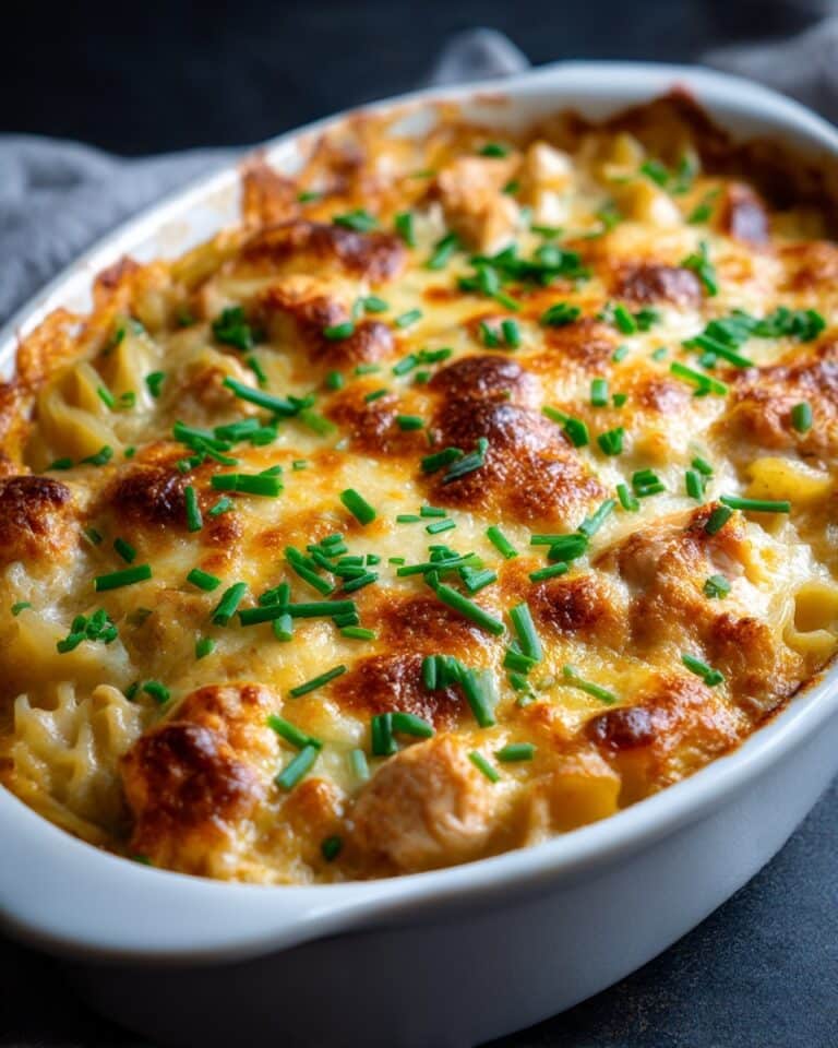 Creamy Crab Casserole with Crispy Breadcbs and Herbs Recipe