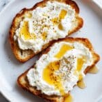 Whipped Ricotta Honey Toast Recipe