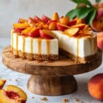 Peach Cobbler Cheesecake Recipe