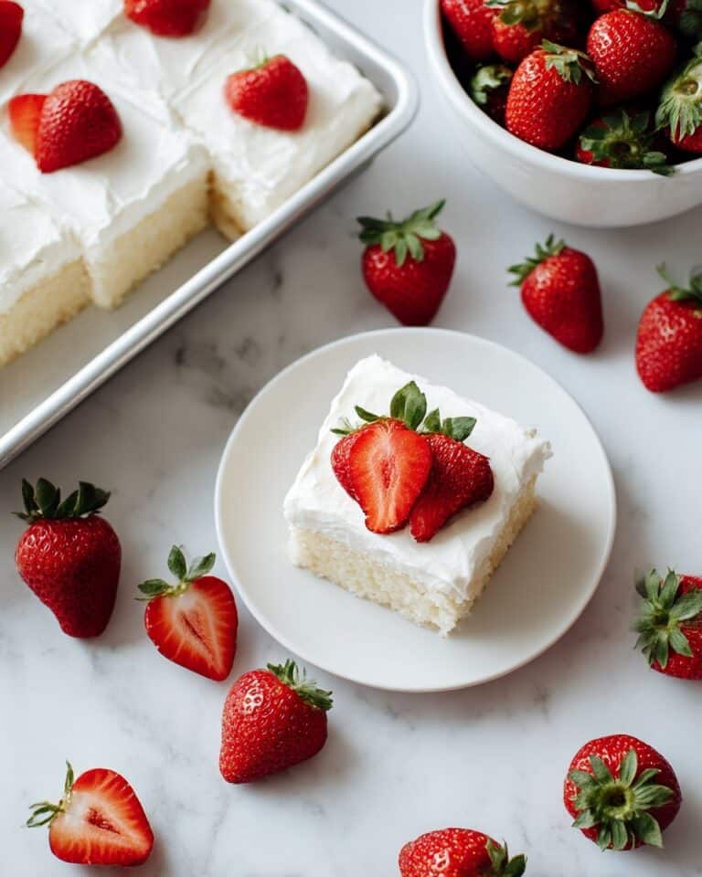 Strawberry Poke Cake Recipe