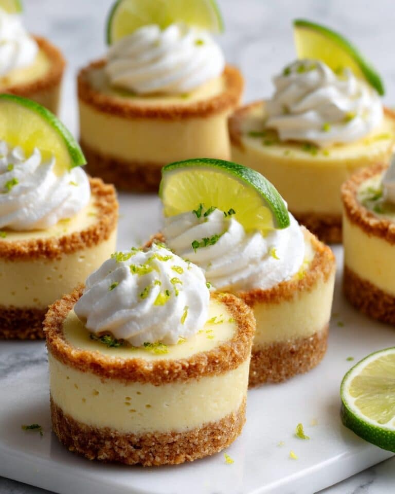 Heavenly No-Bake Mini Key Lime Pies Recipe