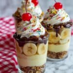 Banana Split Pudding Cups Recipe