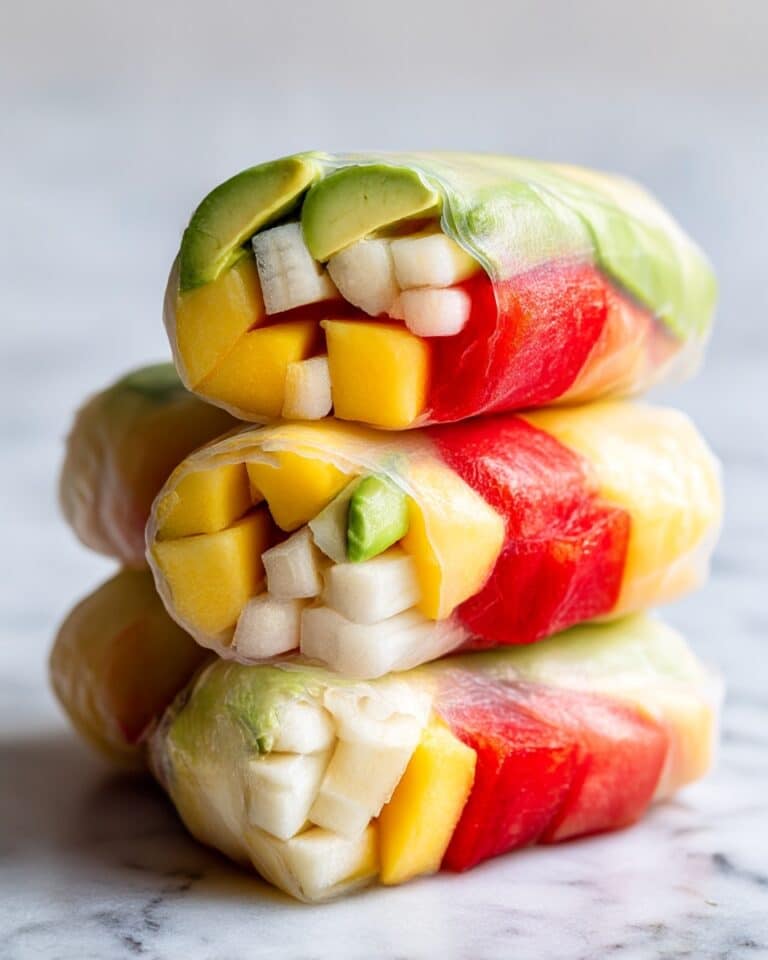 Fruit Spring Rolls: A Fun and Easy Kid-Friendly Party Treat Recipe