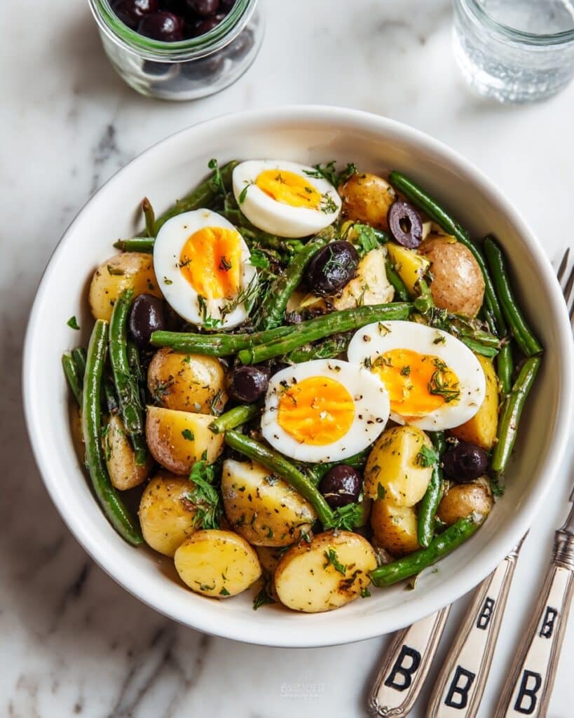 French-Style Potato and Green Bean Salad Recipe