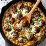 French Onion Meatballs Recipe