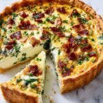 Best Classic French Quiche with Bacon, Gruyère, and a Flaky Crust Recipe