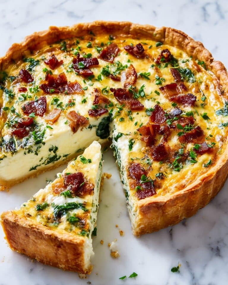 Best Classic French Quiche with Bacon, Gruyère, and a Flaky Crust Recipe
