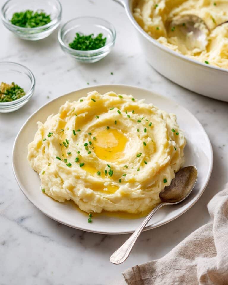 Potato Mousseline with Garlic and Gruyère Recipe