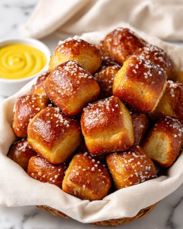Yeast-Free Sourdough Discard Pretzel Bites Recipe