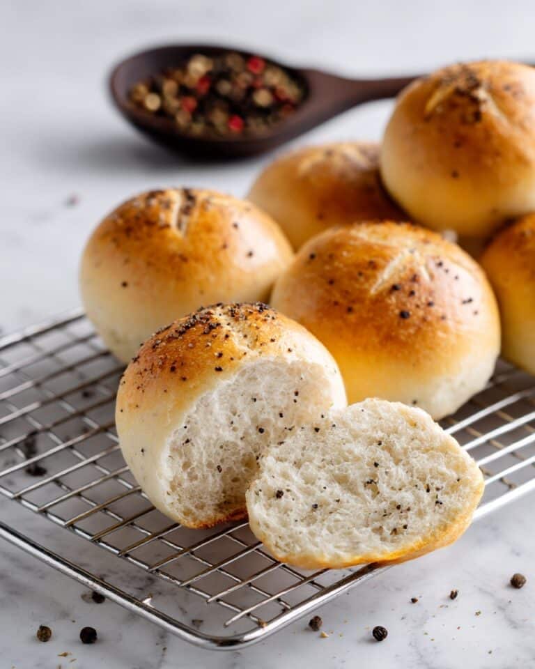 Gluten-Free Sourdough Rolls with Peppercorns Recipe