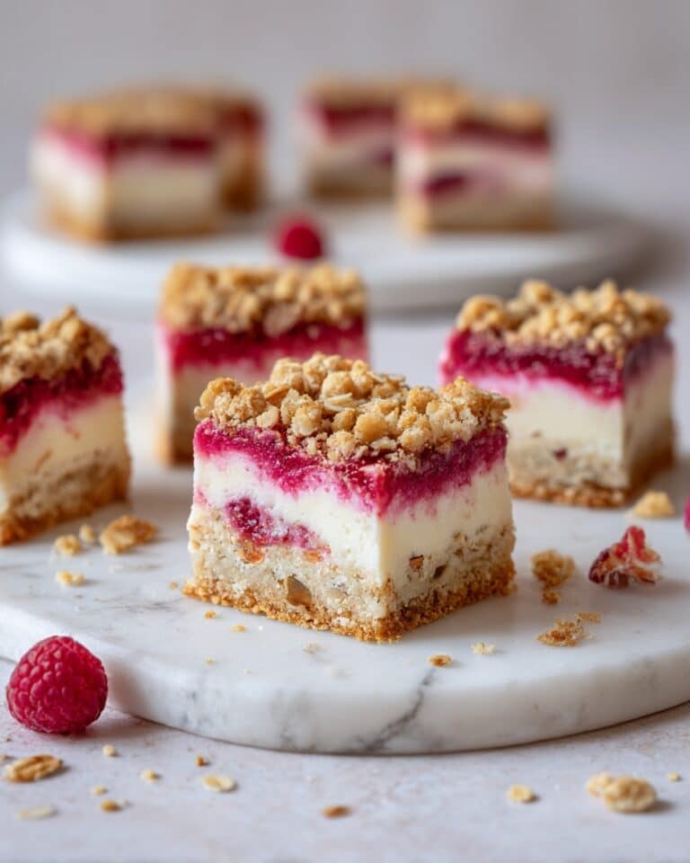 Rhubarb Cheesecake Bars Recipe