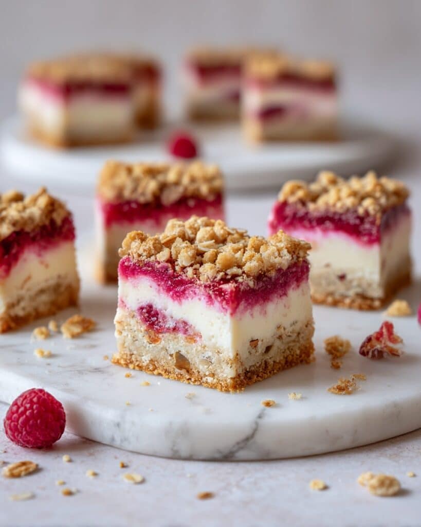Rhubarb Cheesecake Bars Recipe