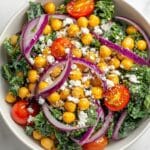 Chickpea Arugula Salad with Lemon Dijon Dressing Recipe