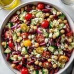 Zesty Bean Salad with Feta Recipe