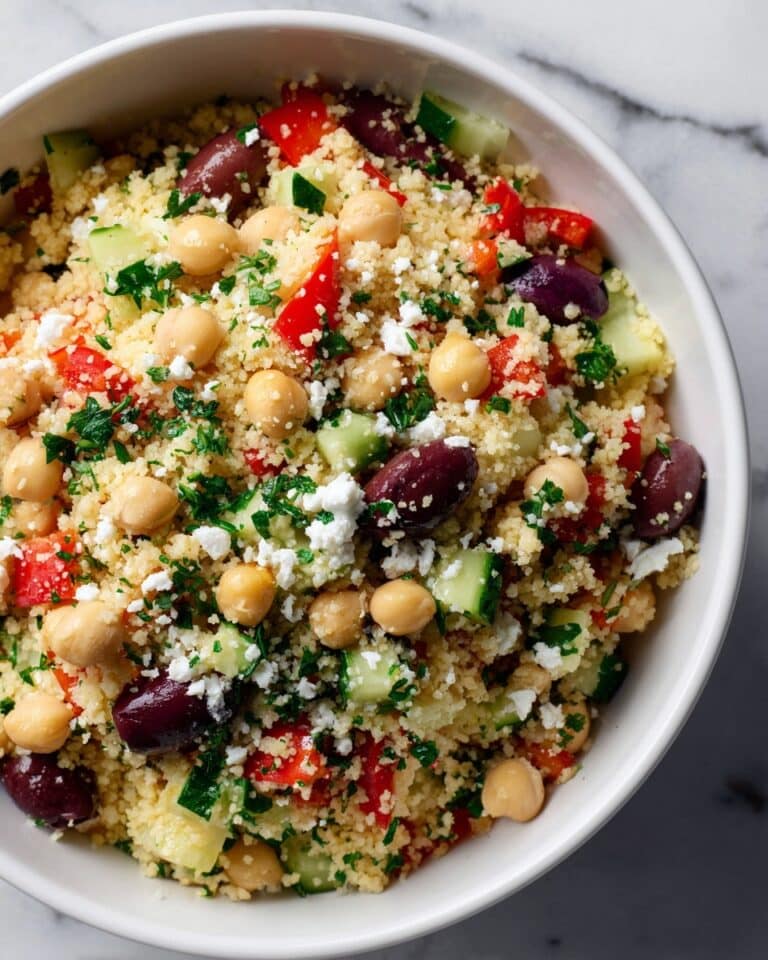 Light Mediterranean Couscous Salad Recipe