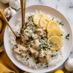 Creamy Lemon Garlic Herb Tilapia Recipe