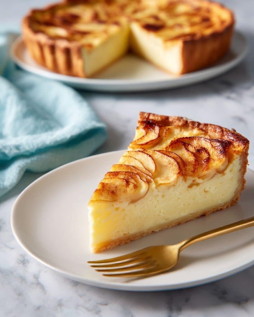 French Apple Custard Pie (Flan Parisien) Recipe