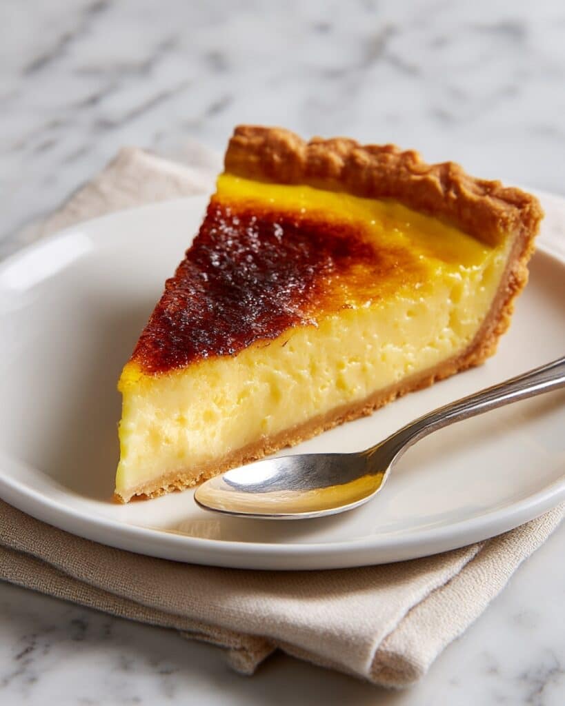 Parisian Flan (French Custard Pie) Recipe