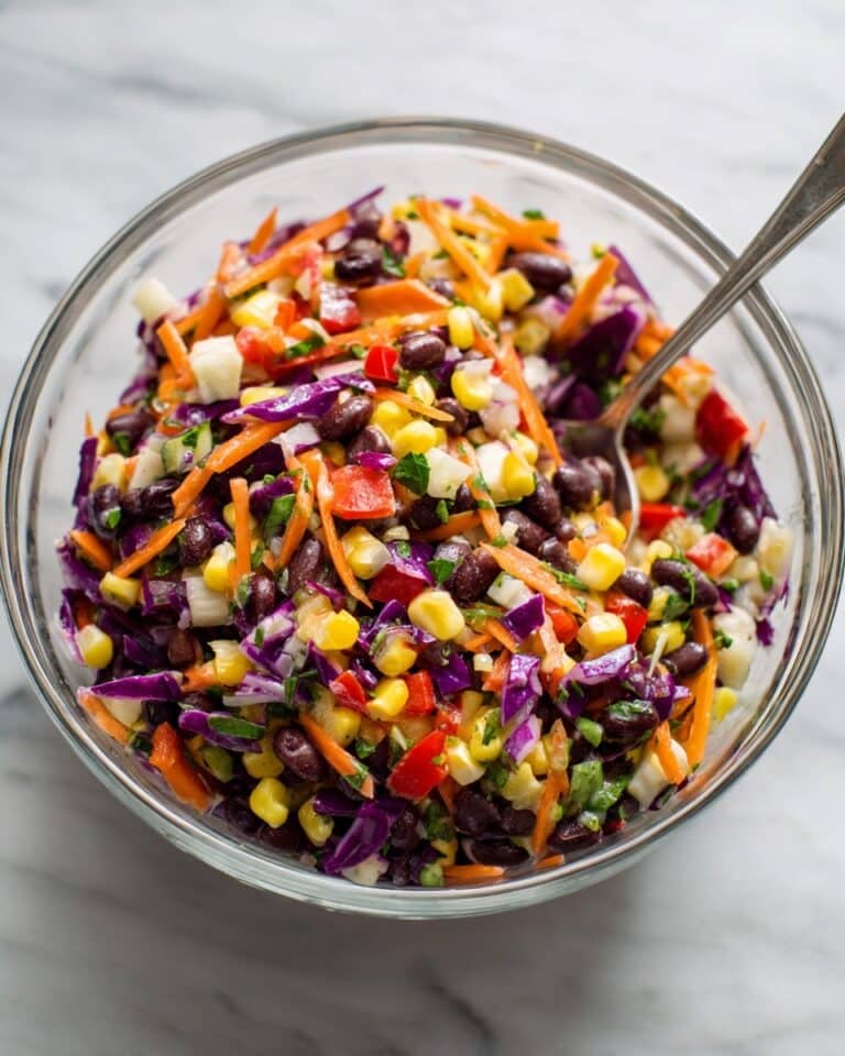 BBQ Chicken Dense Bean Salad with Creamy Herb Ranch Recipe