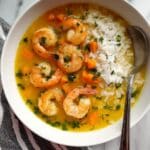 Lemon Shrimp Soup Recipe