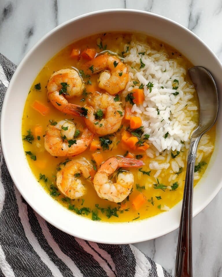 Lemon Shrimp Soup Recipe