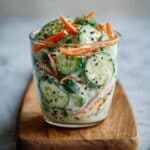 Viral Creamy Asian Cucumber Salad — Easy & Addictive Recipe