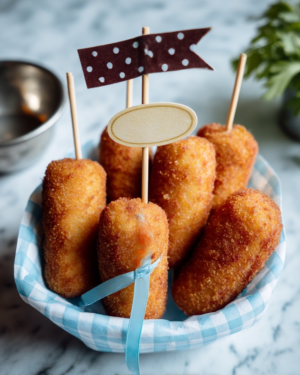 A woman’s hand is dipping a golden-brown, crispy croquette into a shiny silver bowl filled with white creamy sauce. The bowl sits centered on a round white plate with a gentle speckled pattern, all placed on a white marbled surface. In the top left corner, there is a glimpse of more croquettes in white paper liners, showing a warm, crunchy texture. In the top right corner, some fresh green cilantro leaves rest on the white marbled surface. The colors contrast nicely with the white background, showing a bright and clean setting. photo taken with an iphone --ar 4:5 --v 7