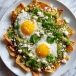 Easy Chicken and Salsa Chilaquiles with Crispy Tortilla Chips Recipe