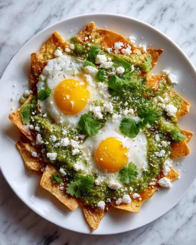 Easy Chicken and Salsa Chilaquiles with Crispy Tortilla Chips Recipe