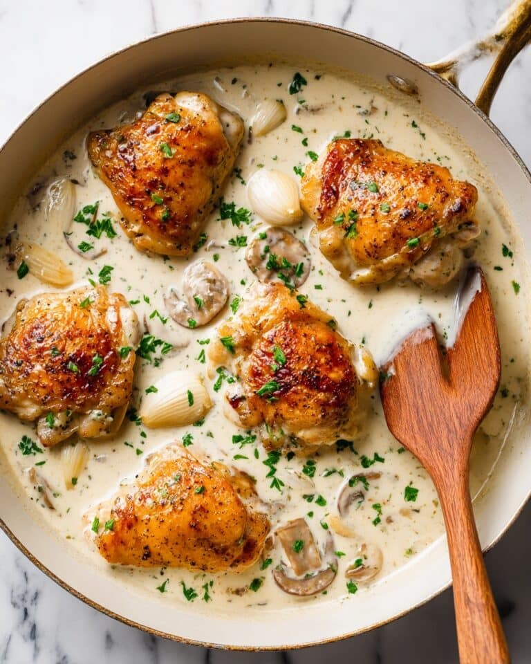 Creamy Garlic Chicken Recipe